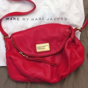 Marc by Marc Jacobs Natasha Q Red Shoulder Bag